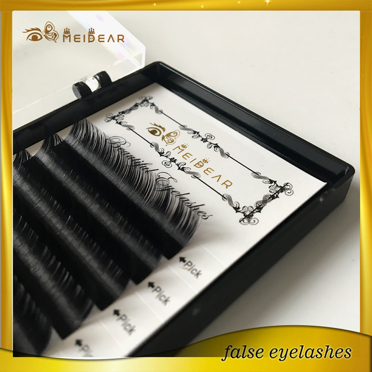 Wholesale custom lashes packaging premium mink individual lash extensions